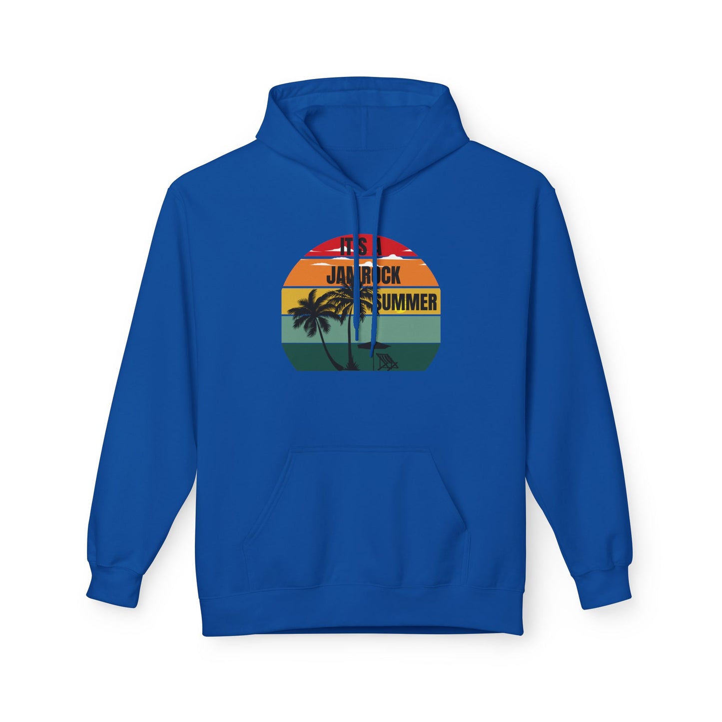 Retro Summer Vibes Hoodie, Travel Essentials, Unisex Casual Wear, Gifts for Her, Gifts for Him, Jamrock Summer Hoodie
