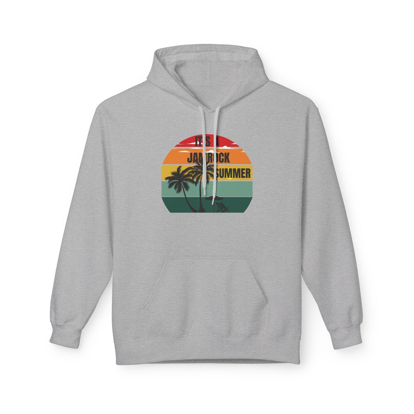 Retro Summer Vibes Hoodie, Travel Essentials, Unisex Casual Wear, Gifts for Her, Gifts for Him, Jamrock Summer Hoodie