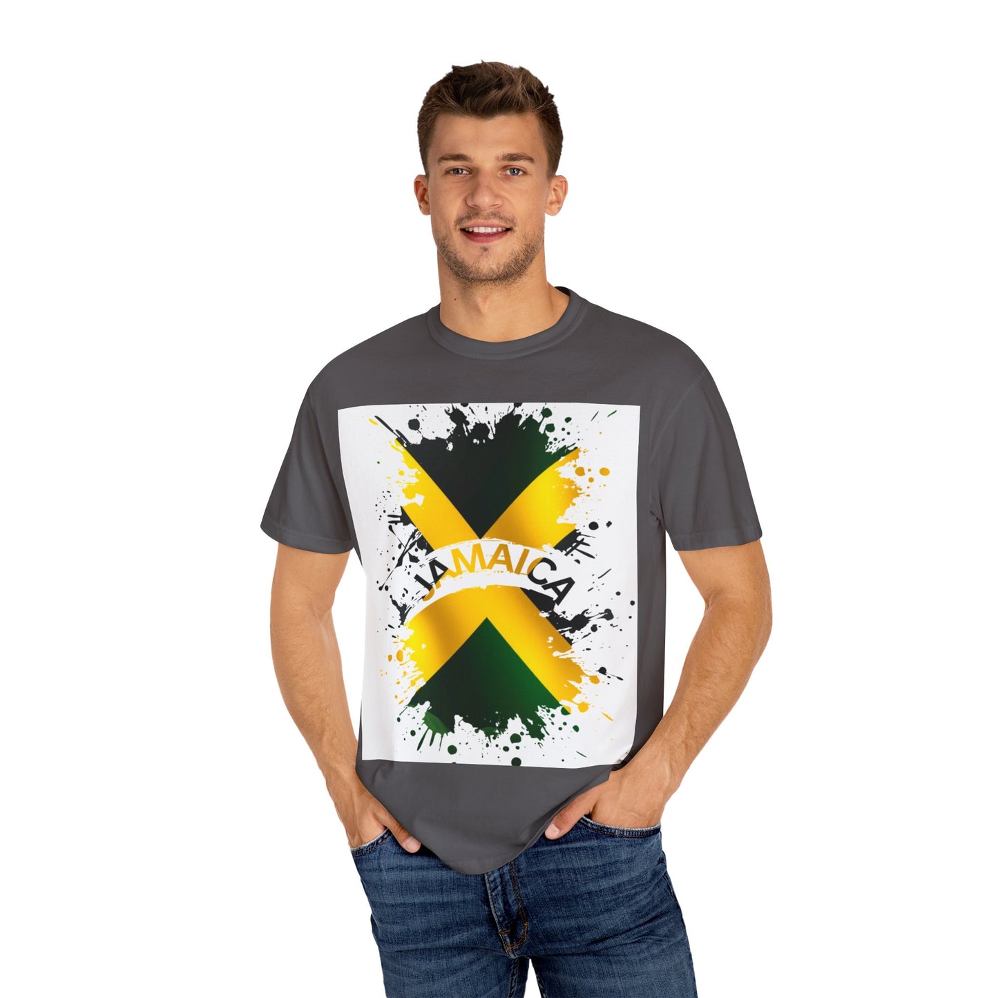 T-Shirt | Garment-Dyed Tee | Ideal for Summer Celebrations, Travel, Gifts, Casual Wear, Festivals