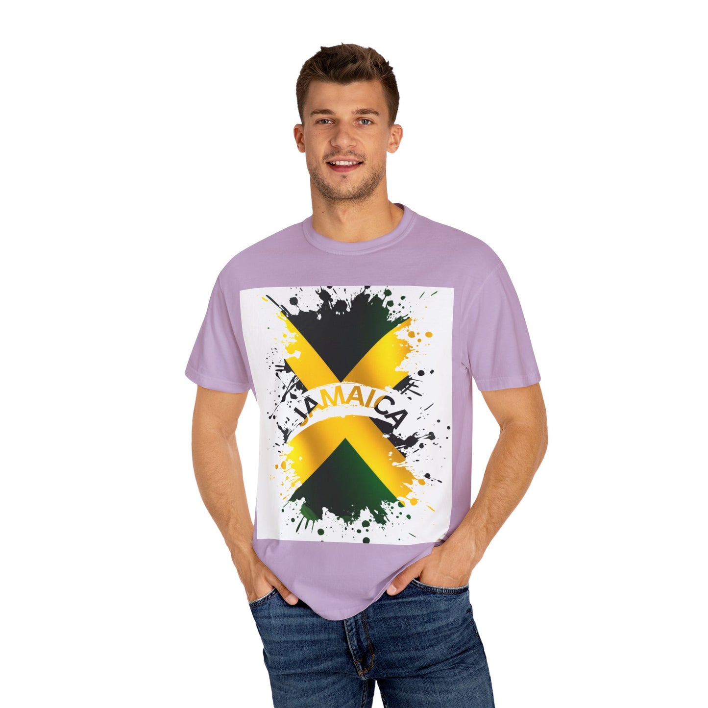 T-Shirt | Garment-Dyed Tee | Ideal for Summer Celebrations, Travel, Gifts, Casual Wear, Festivals