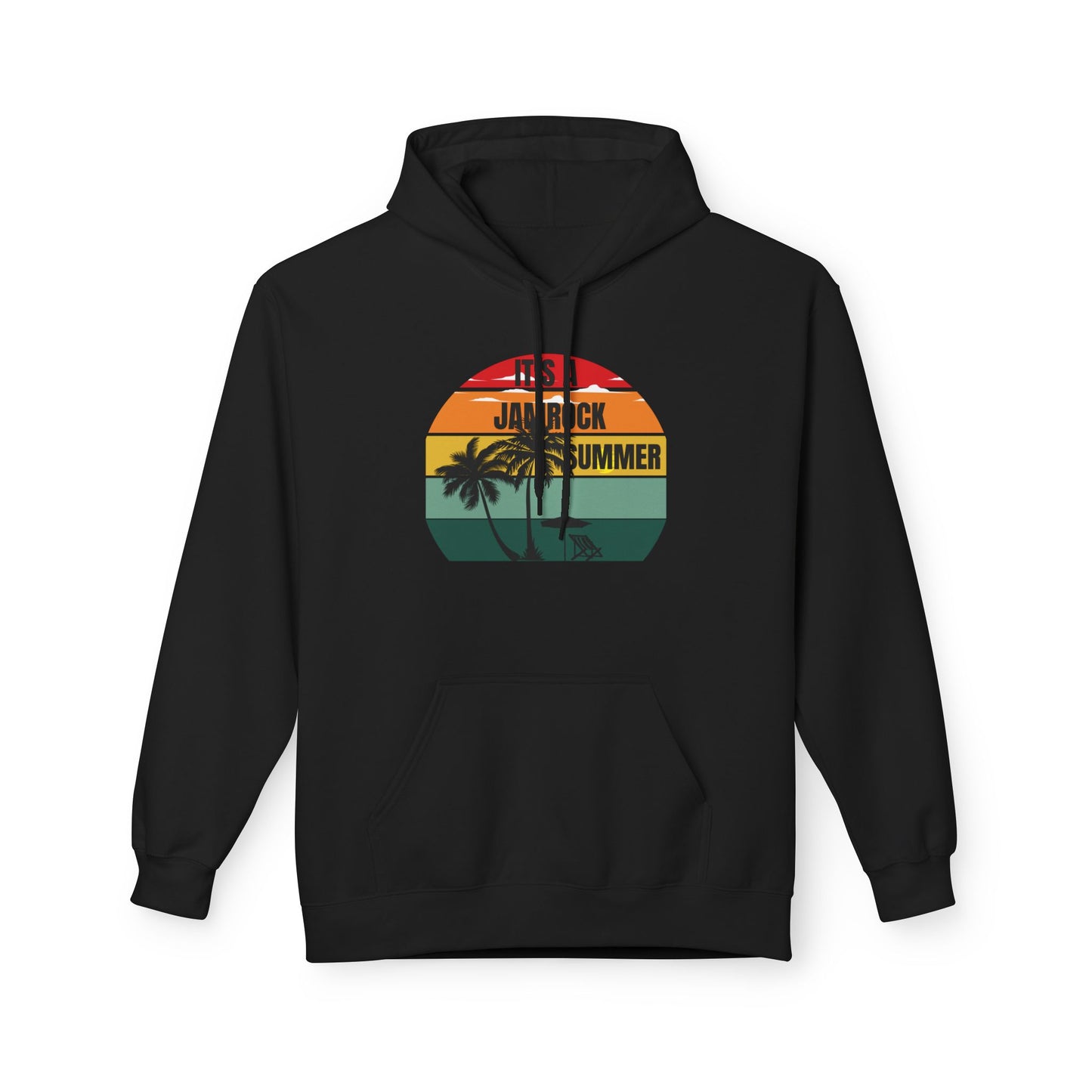 Retro Summer Vibes Hoodie, Travel Essentials, Unisex Casual Wear, Gifts for Her, Gifts for Him, Jamrock Summer Hoodie