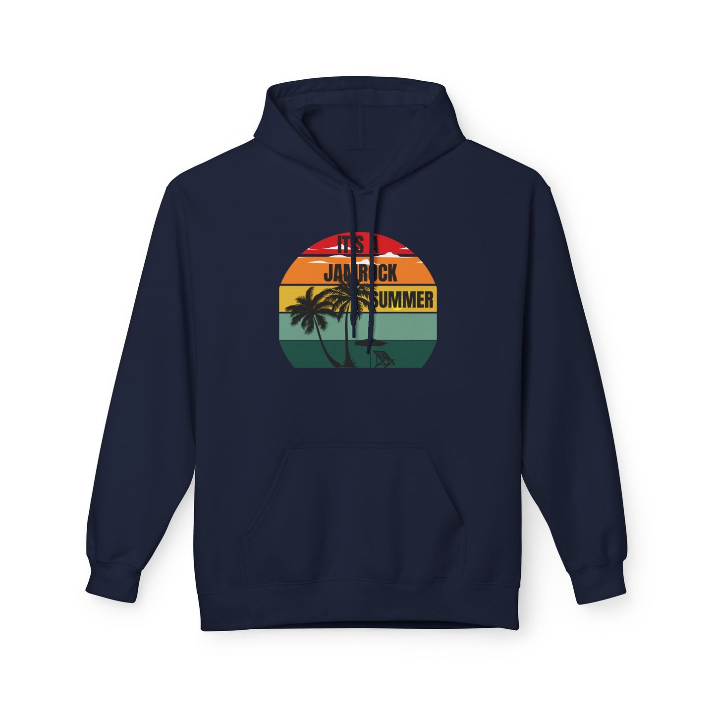 Retro Summer Vibes Hoodie, Travel Essentials, Unisex Casual Wear, Gifts for Her, Gifts for Him, Jamrock Summer Hoodie