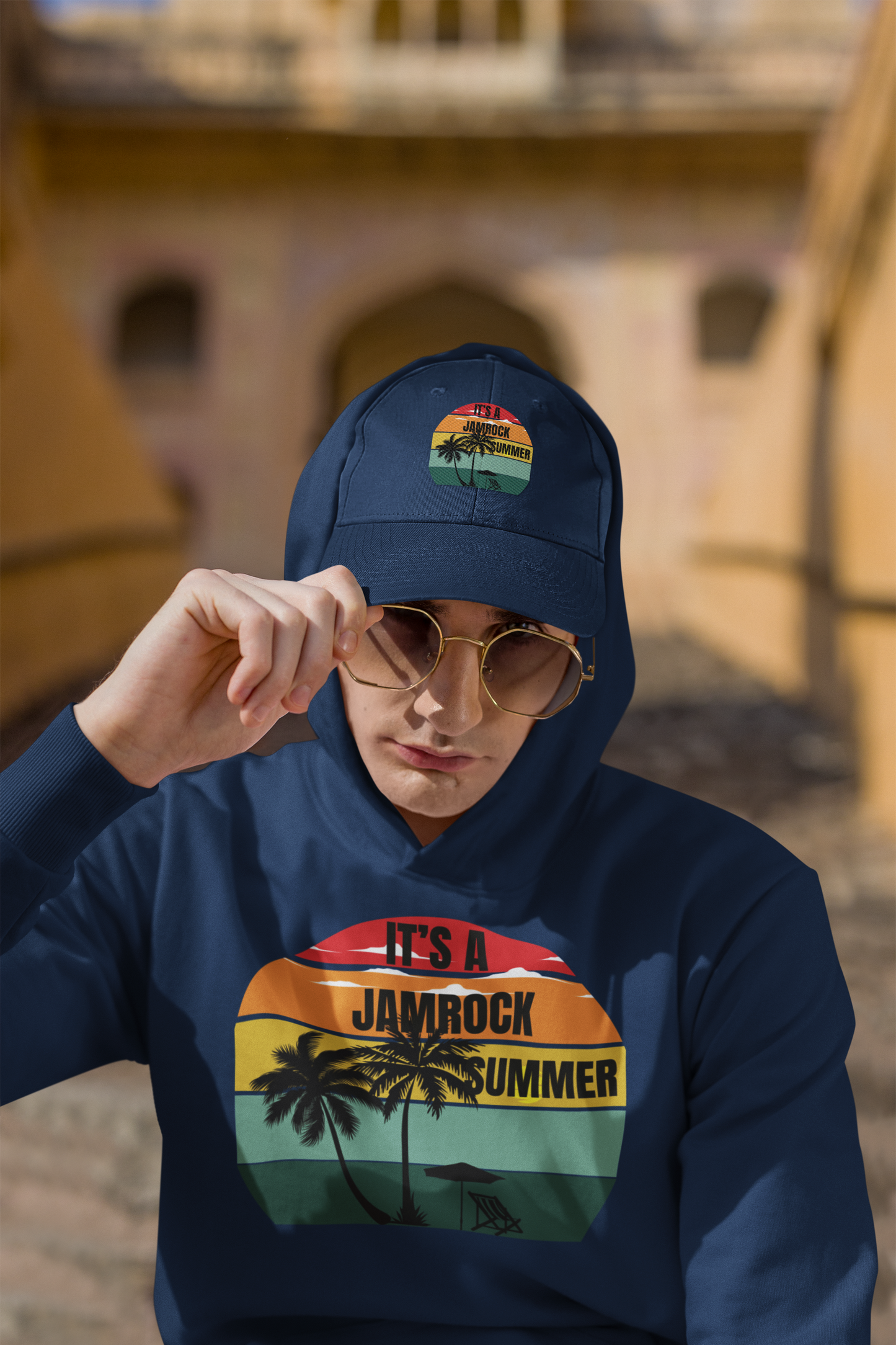Hoodie, Jamrock Summer Crop Cute Summer Fashion, Festival Wear, Vacation Style, Tropical Gift