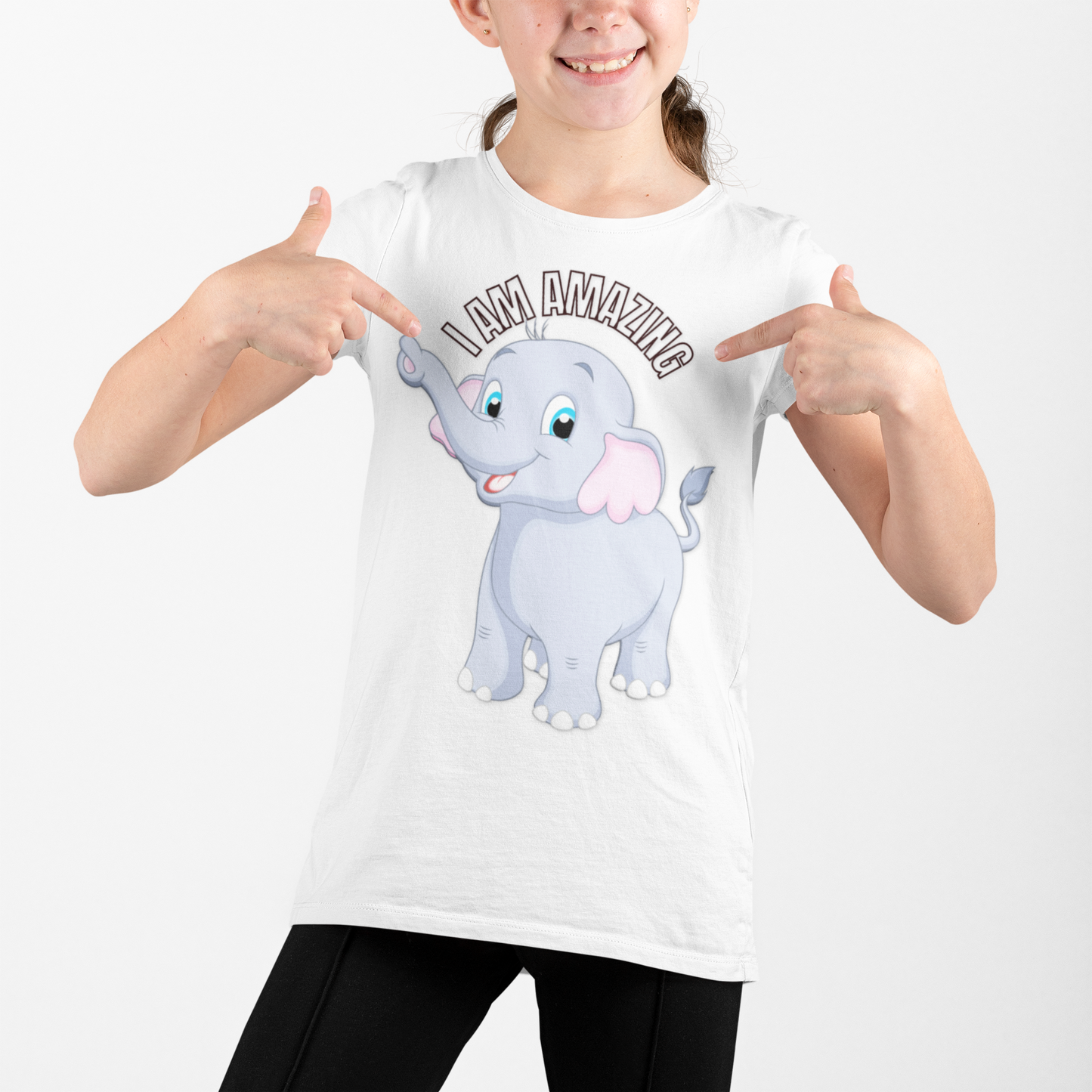 I Am Amazing Elephant Toddler Tops, Cute Kids Tee, Birthday Gift, Baby Shower, Fun Gift, Nursery Decor