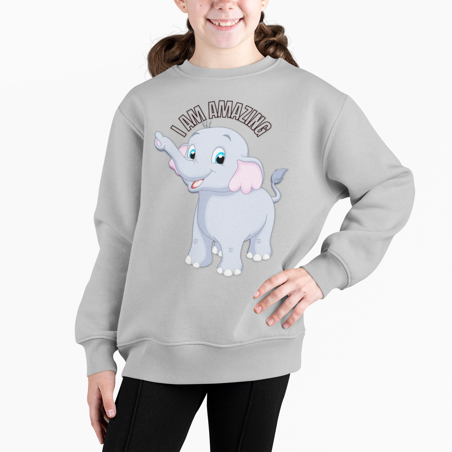 I Am Amazing Elephant Toddler Tops, Cute Kids Tee, Birthday Gift, Baby Shower, Fun Gift, Nursery Decor