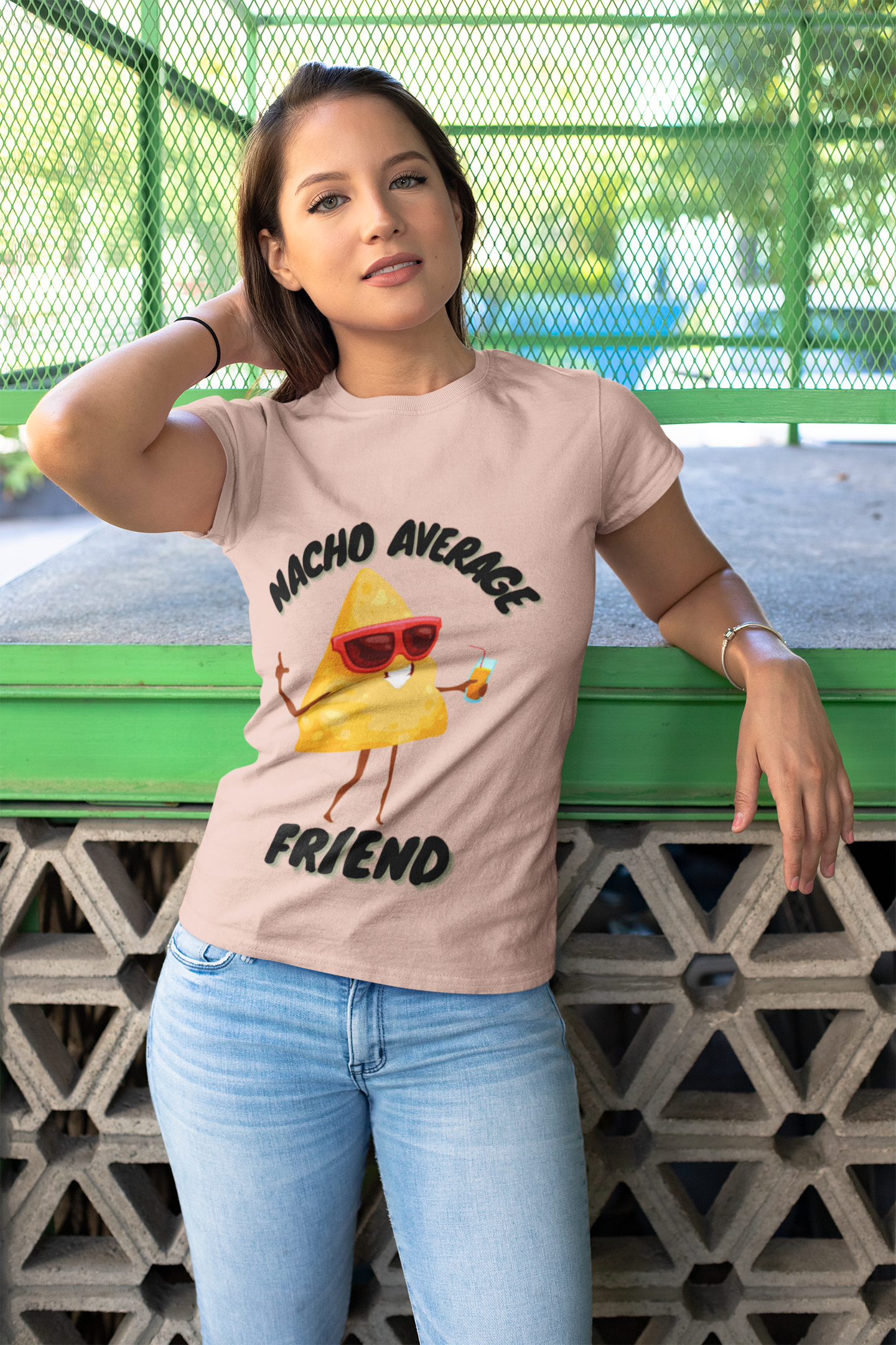 T Shirt, Nacho Average Friend