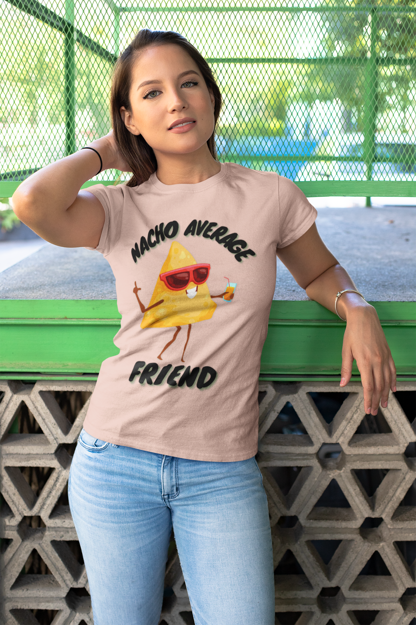 T Shirt, Nacho Average Friend