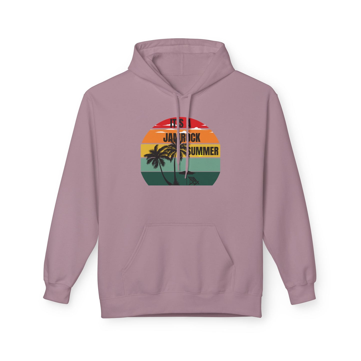 Retro Summer Vibes Hoodie, Travel Essentials, Unisex Casual Wear, Gifts for Her, Gifts for Him, Jamrock Summer Hoodie
