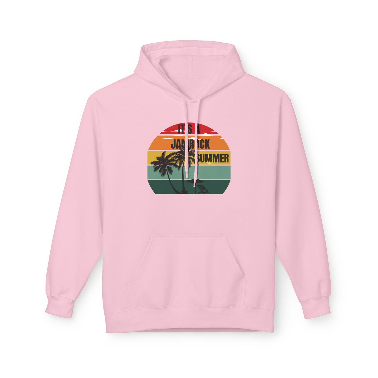 Retro Summer Vibes Hoodie, Travel Essentials, Unisex Casual Wear, Gifts for Her, Gifts for Him, Jamrock Summer Hoodie