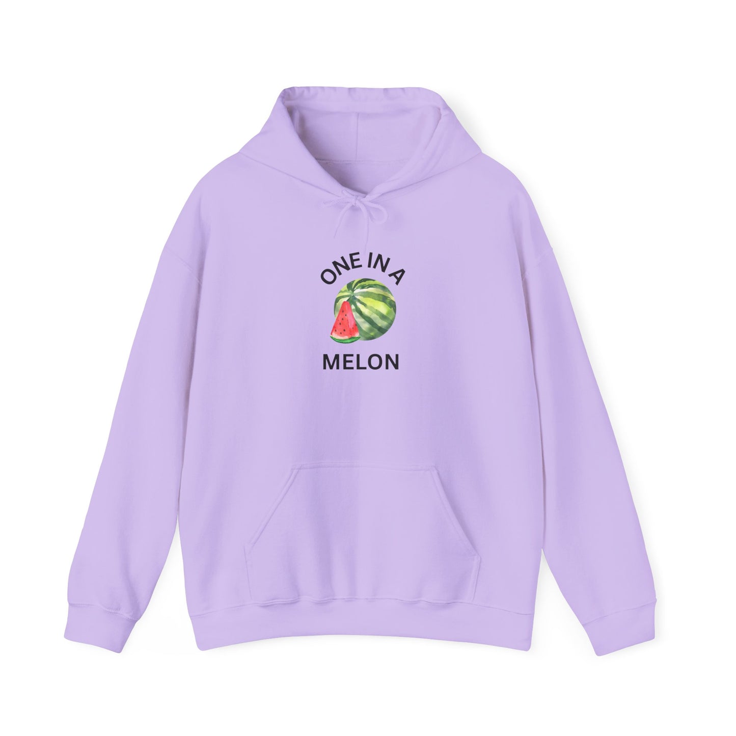 One in a Melon Hoodie | Fun Summer Sweatshirt, Cute Gift for Fruit Lovers, Soft Casual Wear for All Occasions, Trendy Unisex Apparel