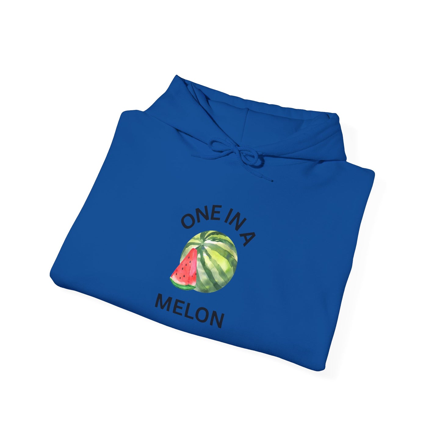 One in a Melon Hoodie | Fun Summer Sweatshirt, Cute Gift for Fruit Lovers, Soft Casual Wear for All Occasions, Trendy Unisex Apparel