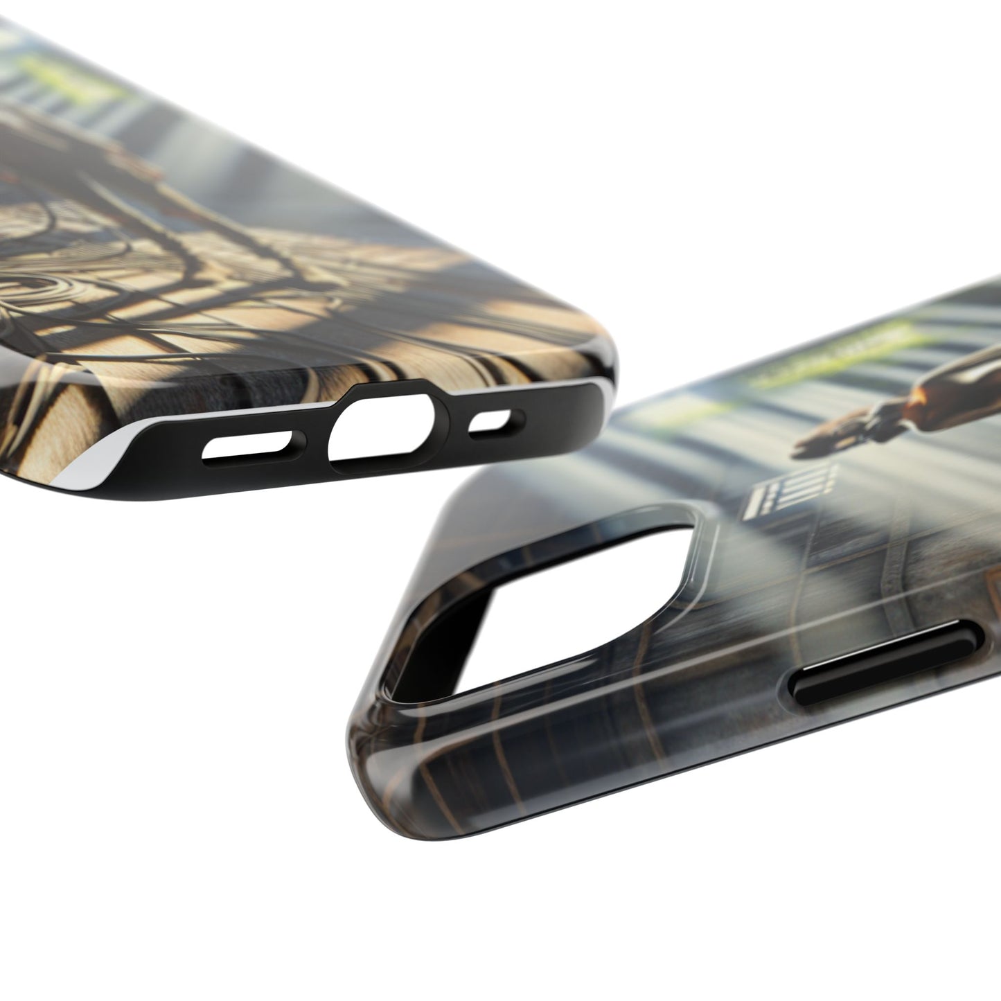 Unique Tough Phone Cases - Stylish Protection with Artistic Design