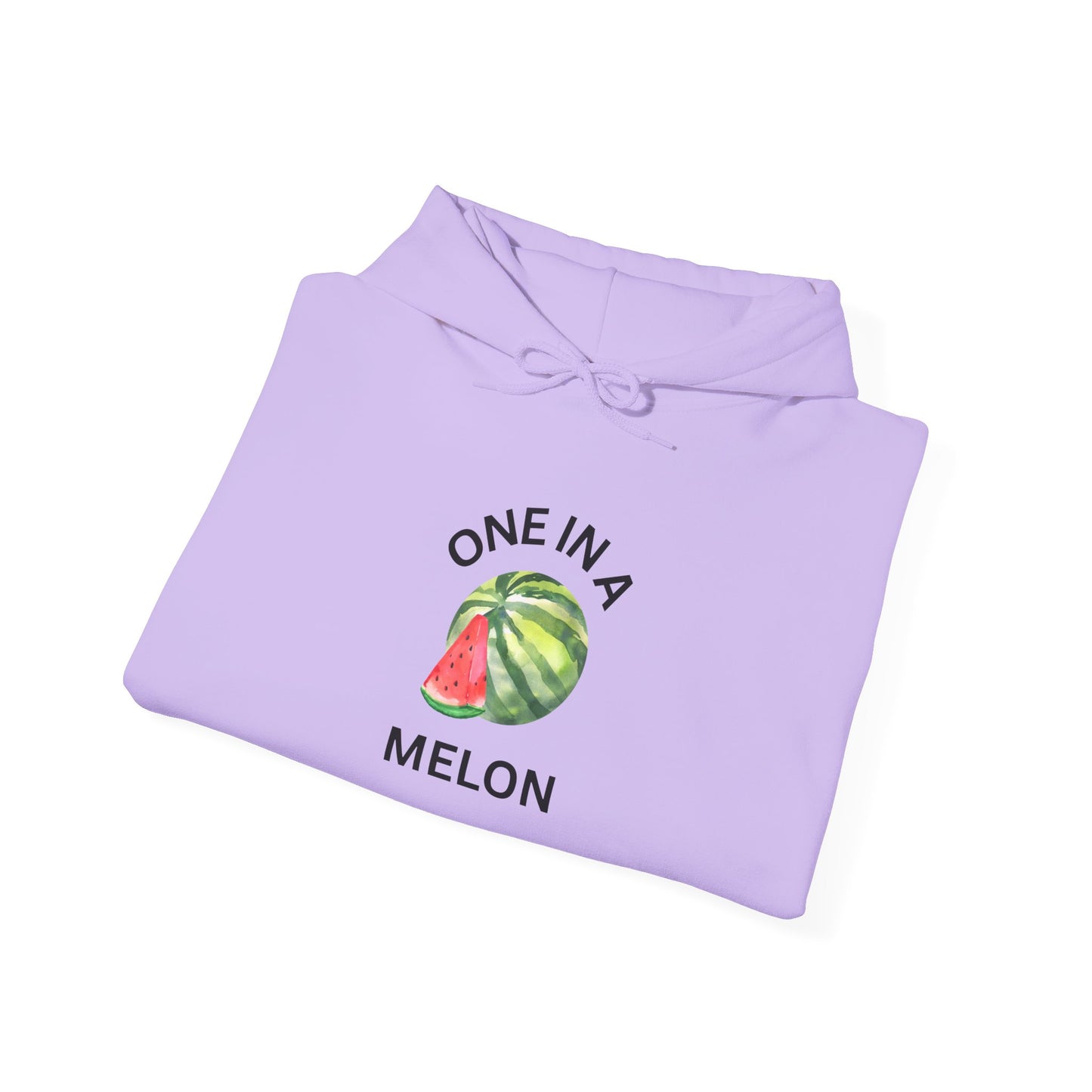 One in a Melon Hoodie | Fun Summer Sweatshirt, Cute Gift for Fruit Lovers, Soft Casual Wear for All Occasions, Trendy Unisex Apparel