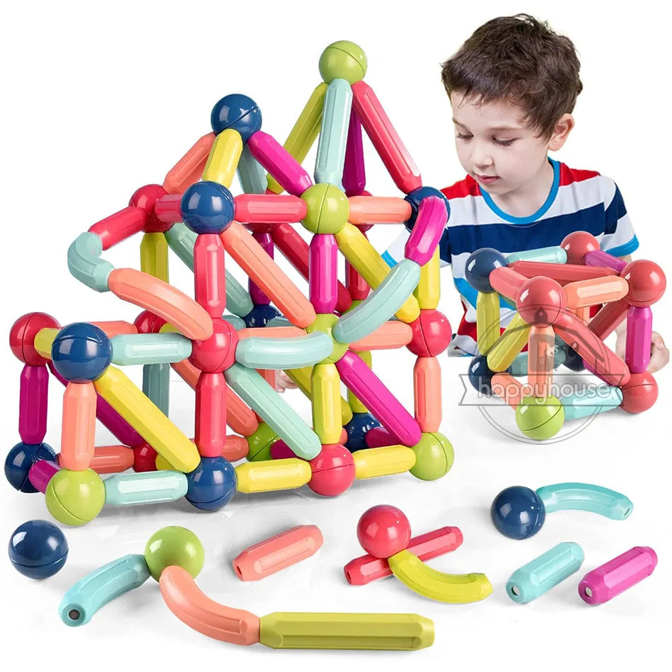 STEM Magnetic Building Toys β Educational Construction Set for Children