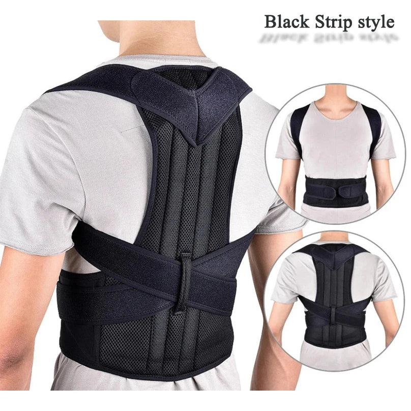 Dropshipping Back Posture Corrector Brace for Women breathable Back Posture Correction back support belt shoulder students kid
