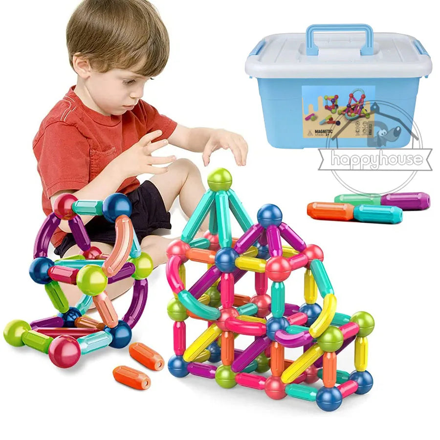 STEM Magnetic Building Toys β Educational Construction Set for Children