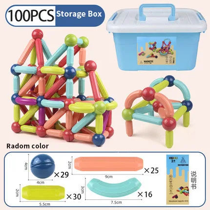 STEM Magnetic Building Toys β Educational Construction Set for Children