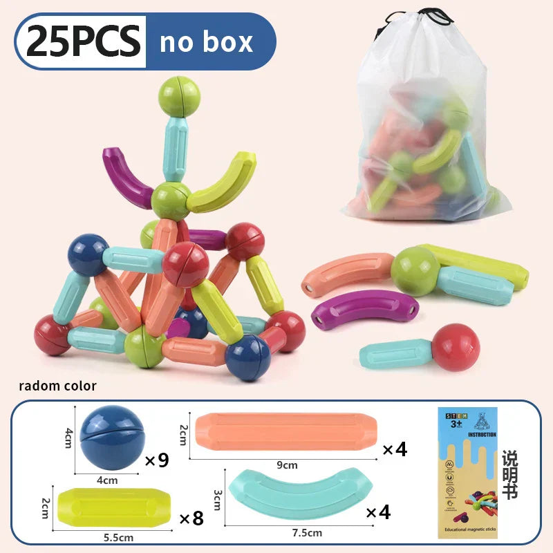 STEM Magnetic Building Toys β Educational Construction Set for Children