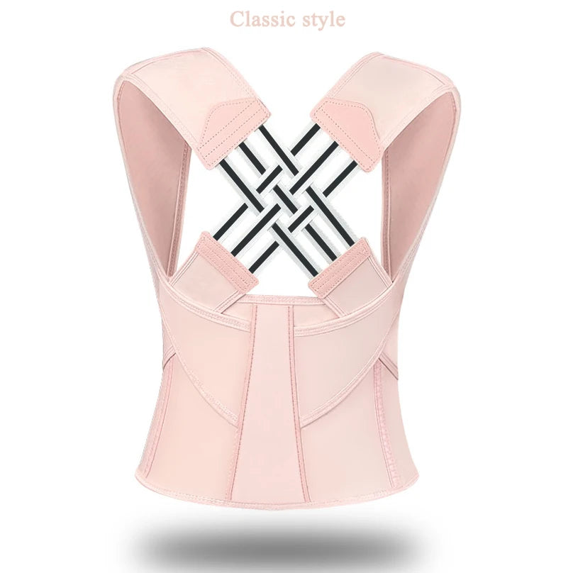 Dropshipping Back Posture Corrector Brace for Women breathable Back Posture Correction back support belt shoulder students kid