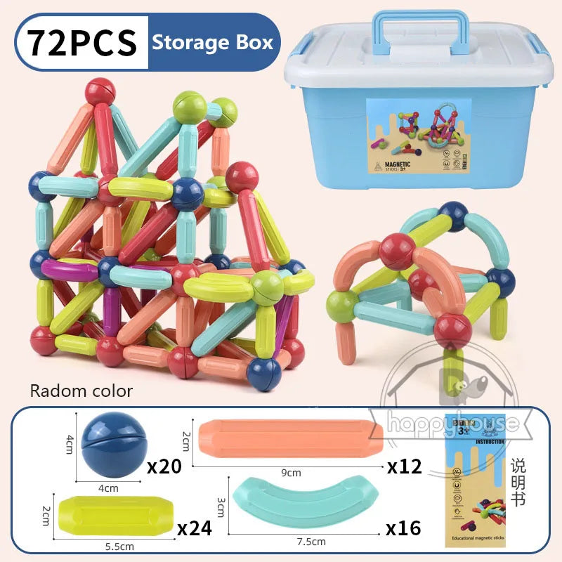 STEM Magnetic Building Toys β Educational Construction Set for Children