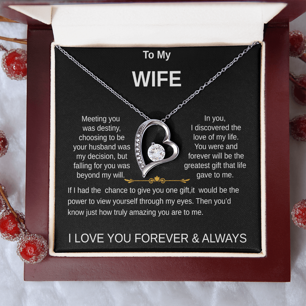 To My Wife Necklace