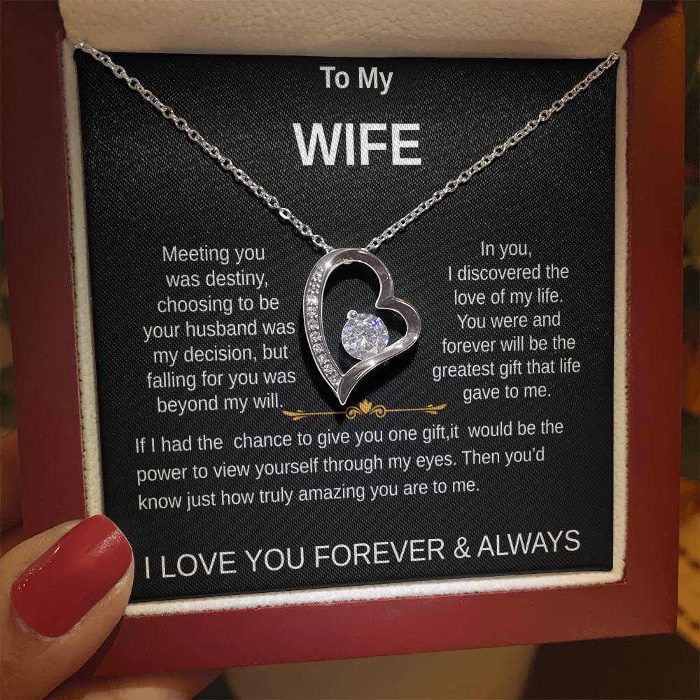 To My Wife Necklace
