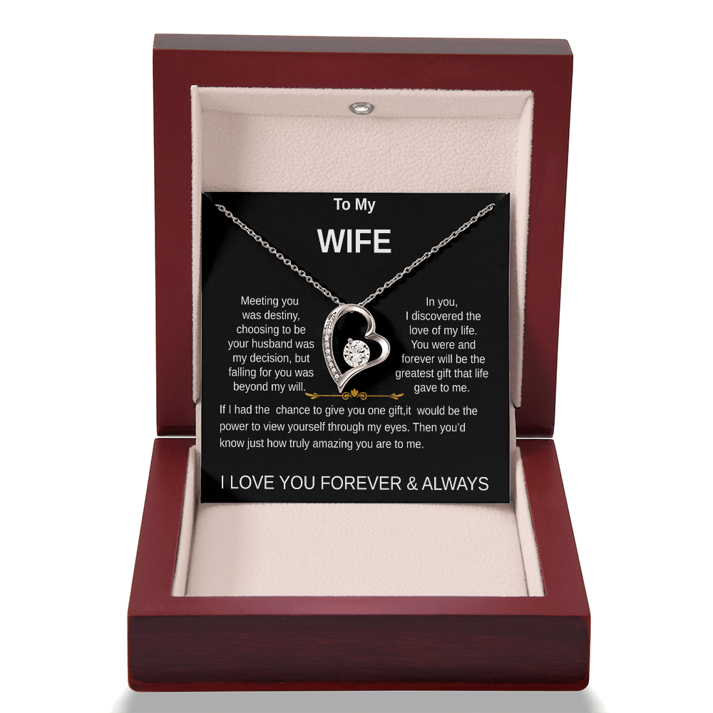 To My Wife Necklace