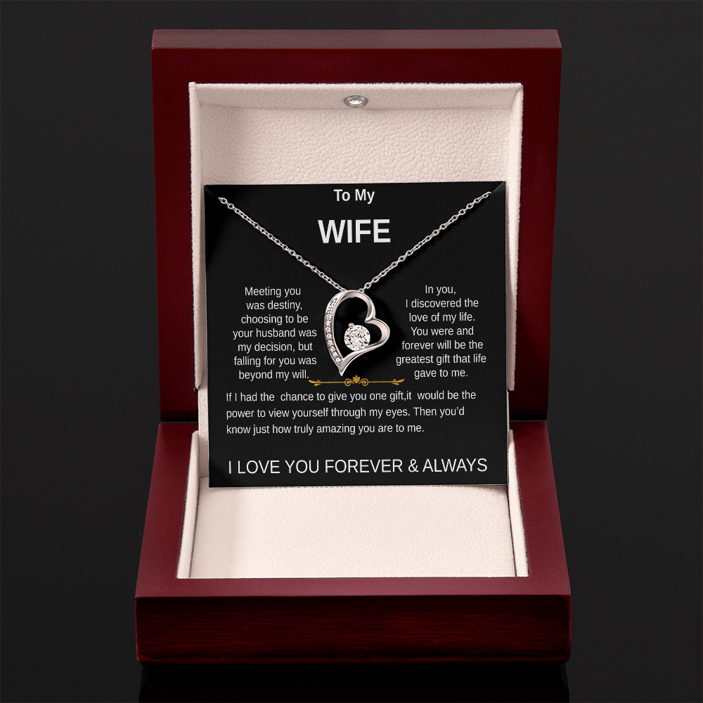 To My Wife Necklace