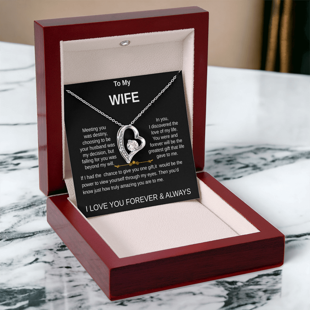 To My Wife Necklace