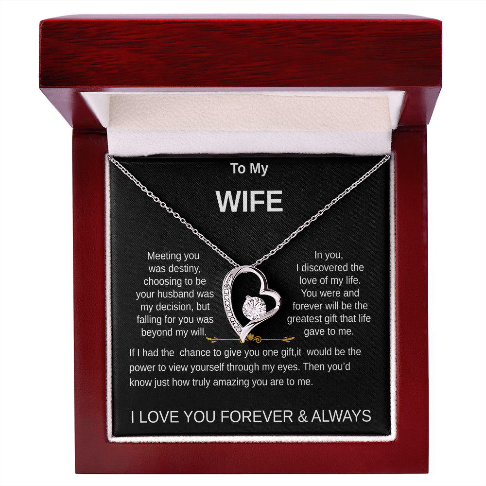 To My Wife Necklace