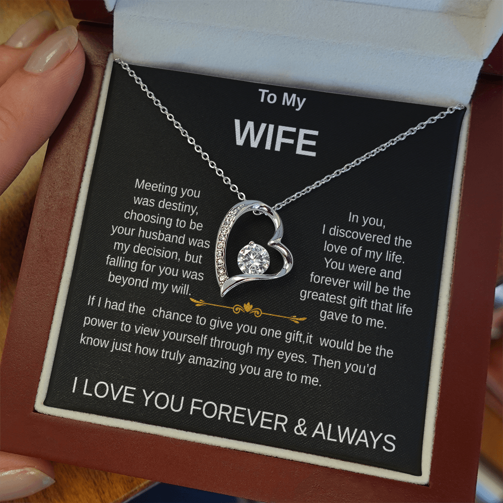 To My Wife Necklace