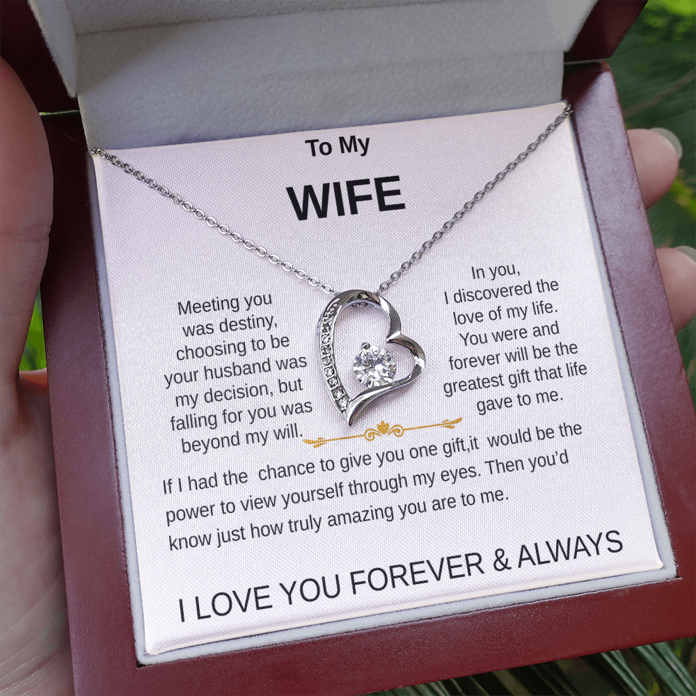 To My Wife Necklace/Love Of My Life