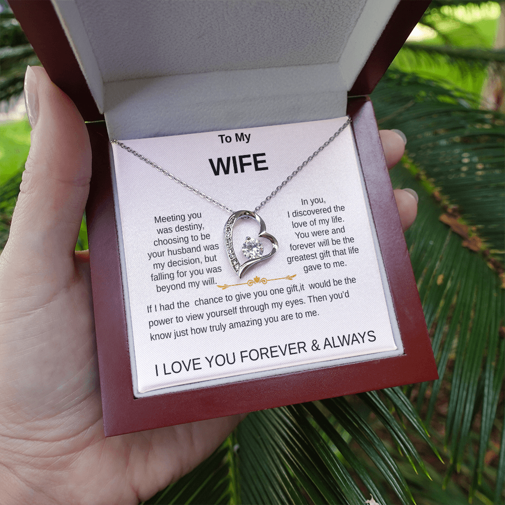 To My Wife Necklace/Love Of My Life