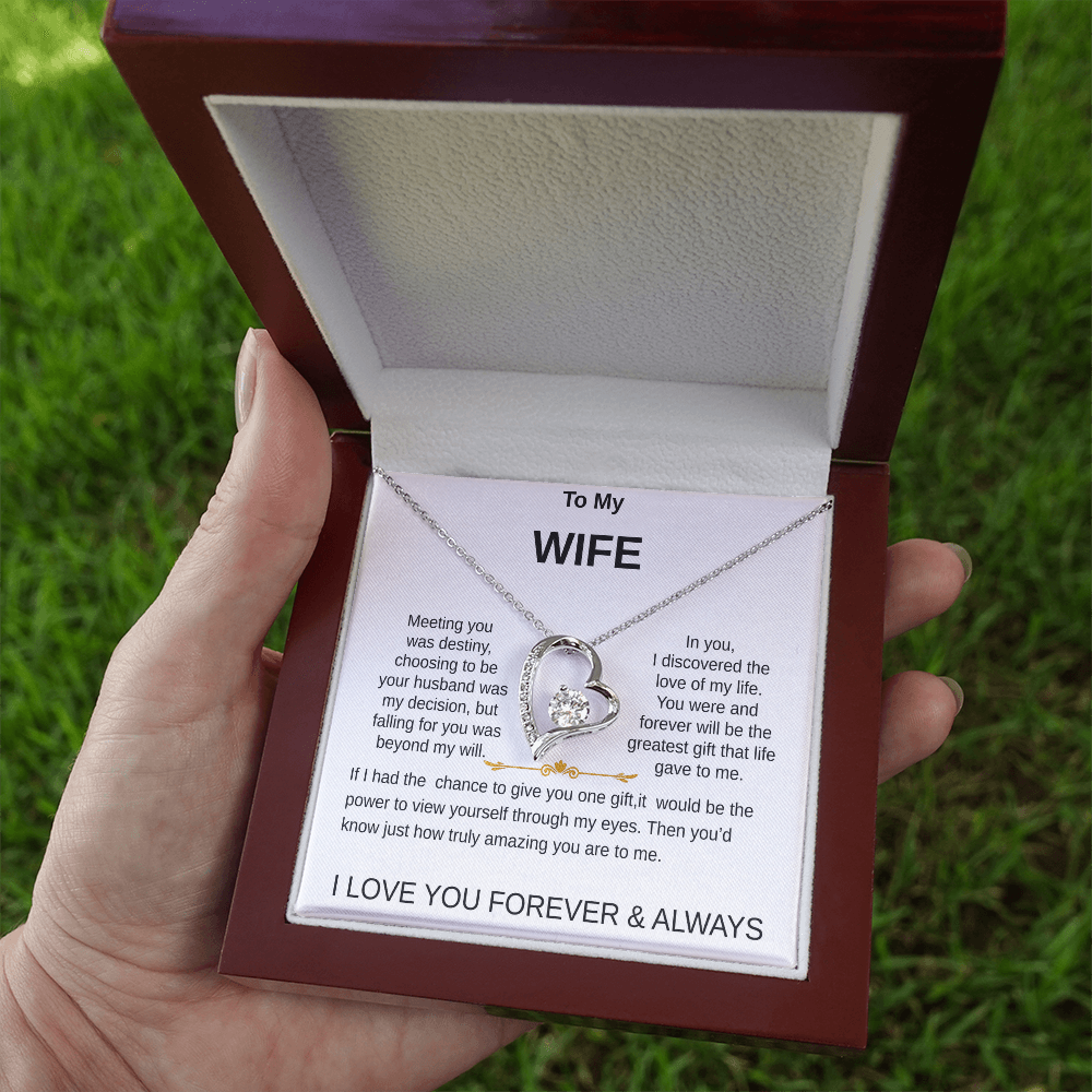 To My Wife Necklace/Love Of My Life