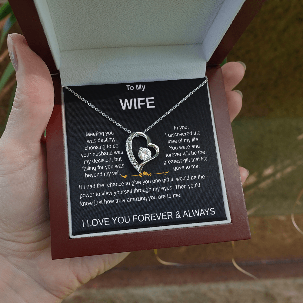 To My Wife Necklace