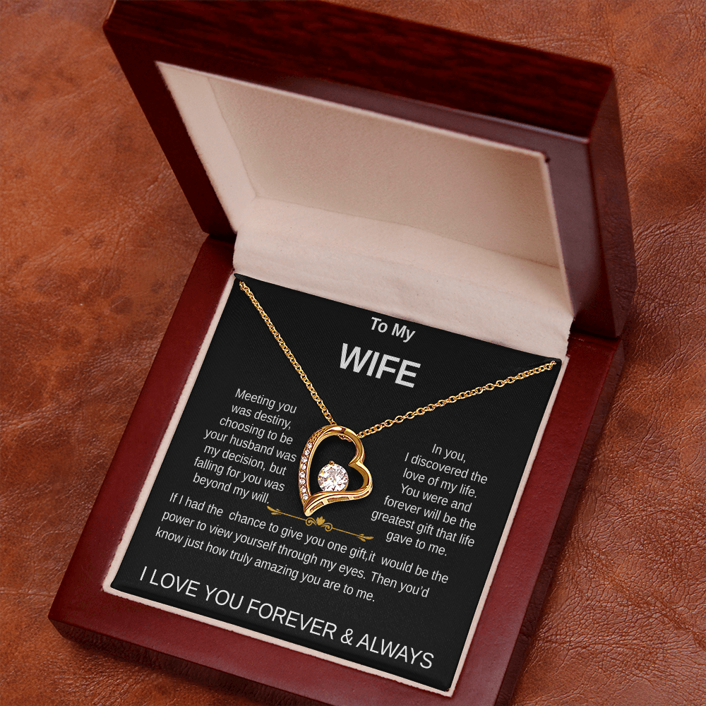 To My Wife Necklace