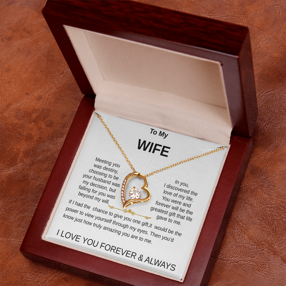 To My Wife Necklace/Love Of My Life