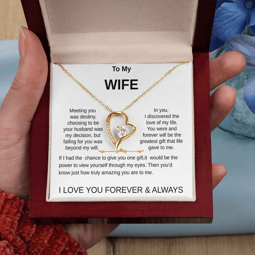 To My Wife Necklace/Love Of My Life
