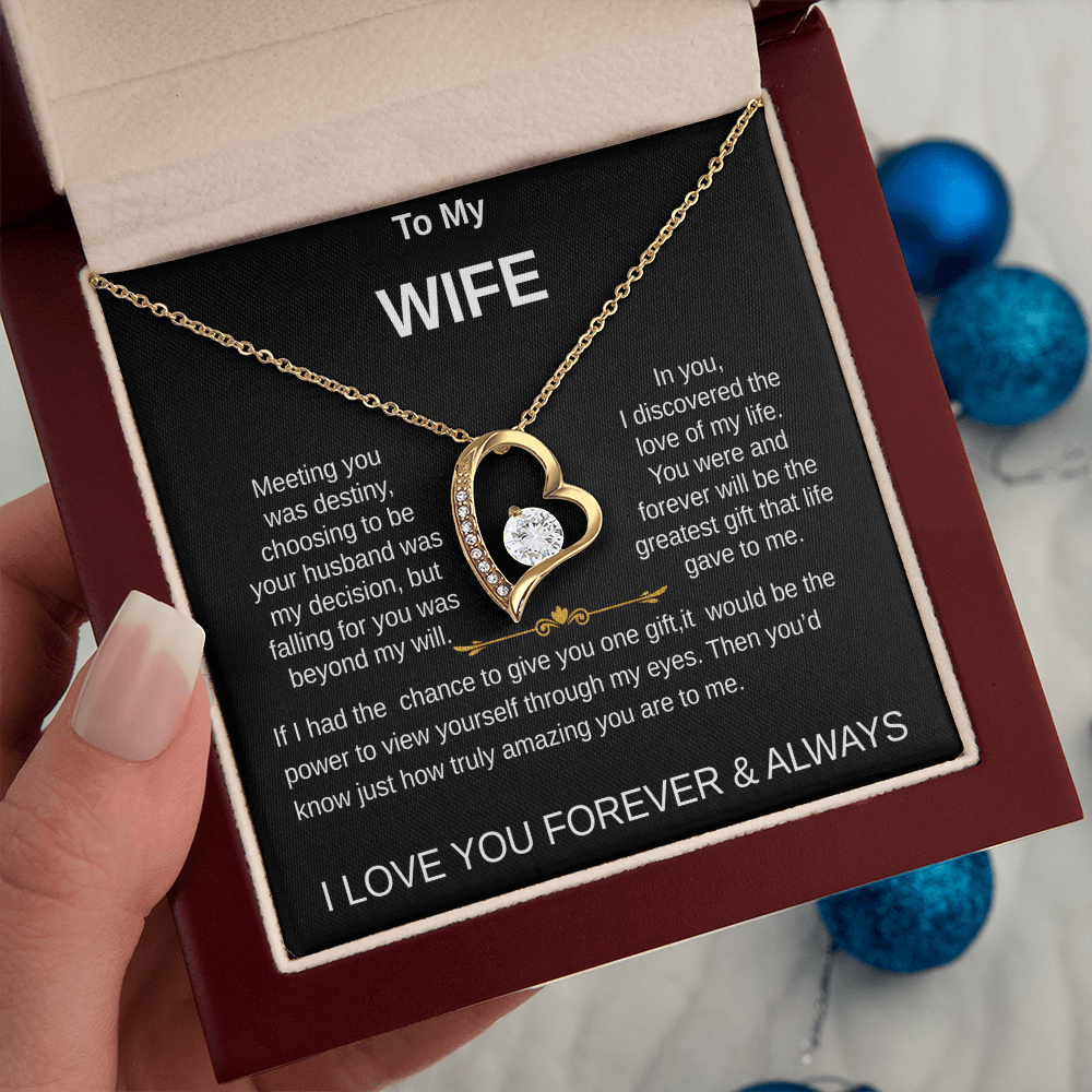 To My Wife Necklace