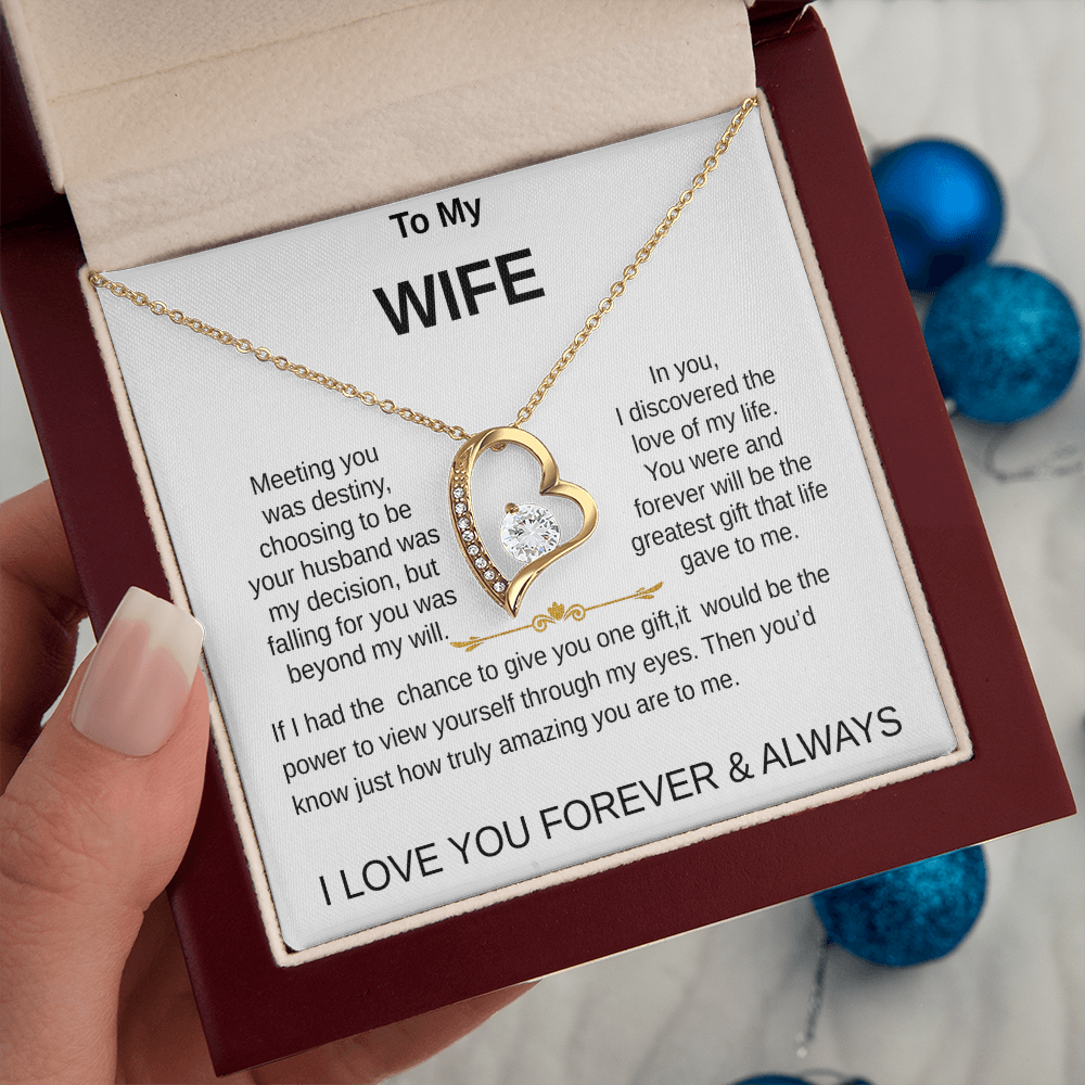 To My Wife Necklace/Love Of My Life