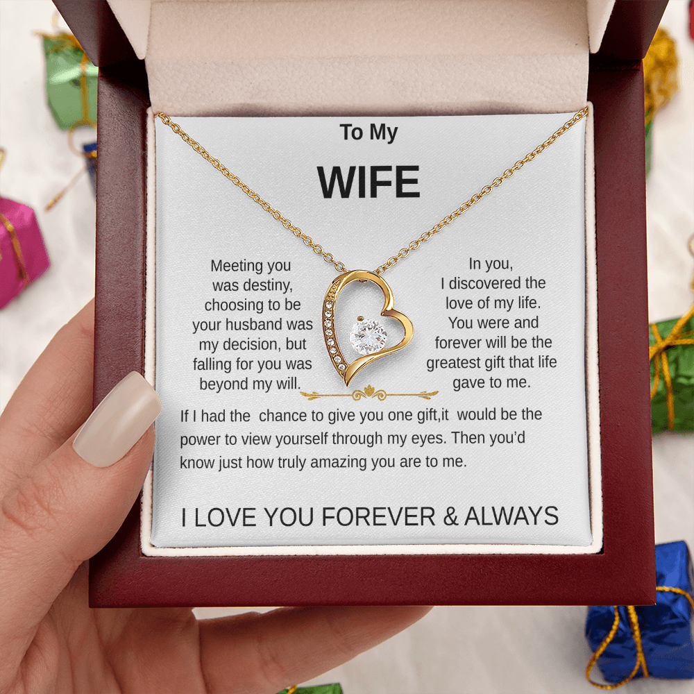 To My Wife Necklace/Love Of My Life