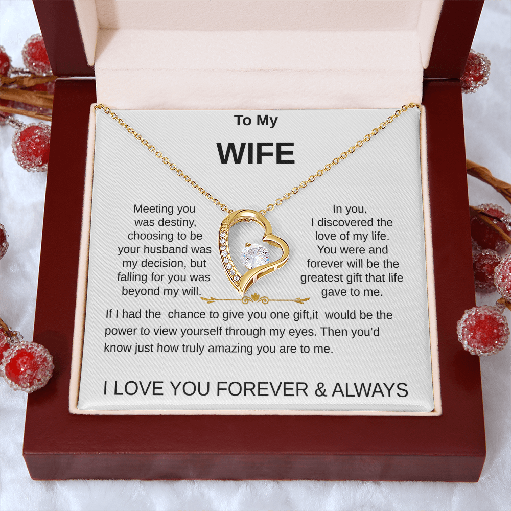 To My Wife Necklace/Love Of My Life