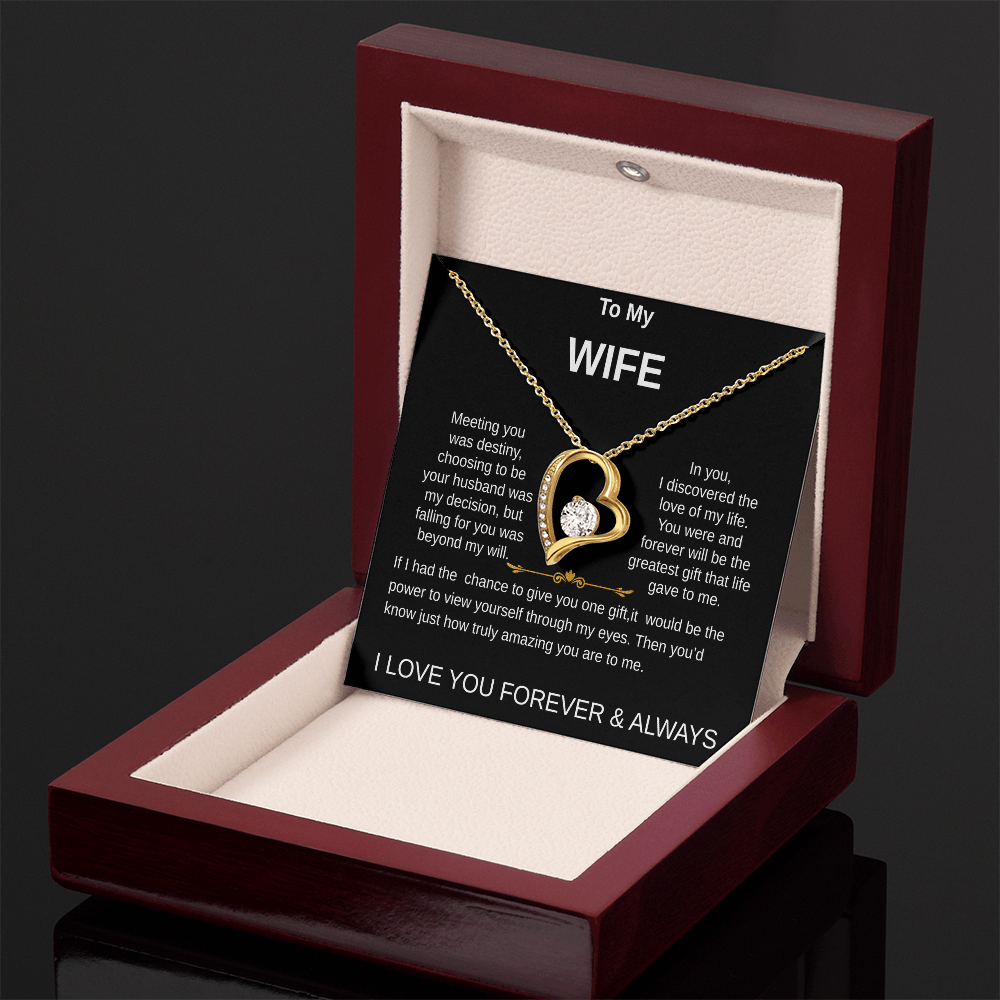 To My Wife Necklace