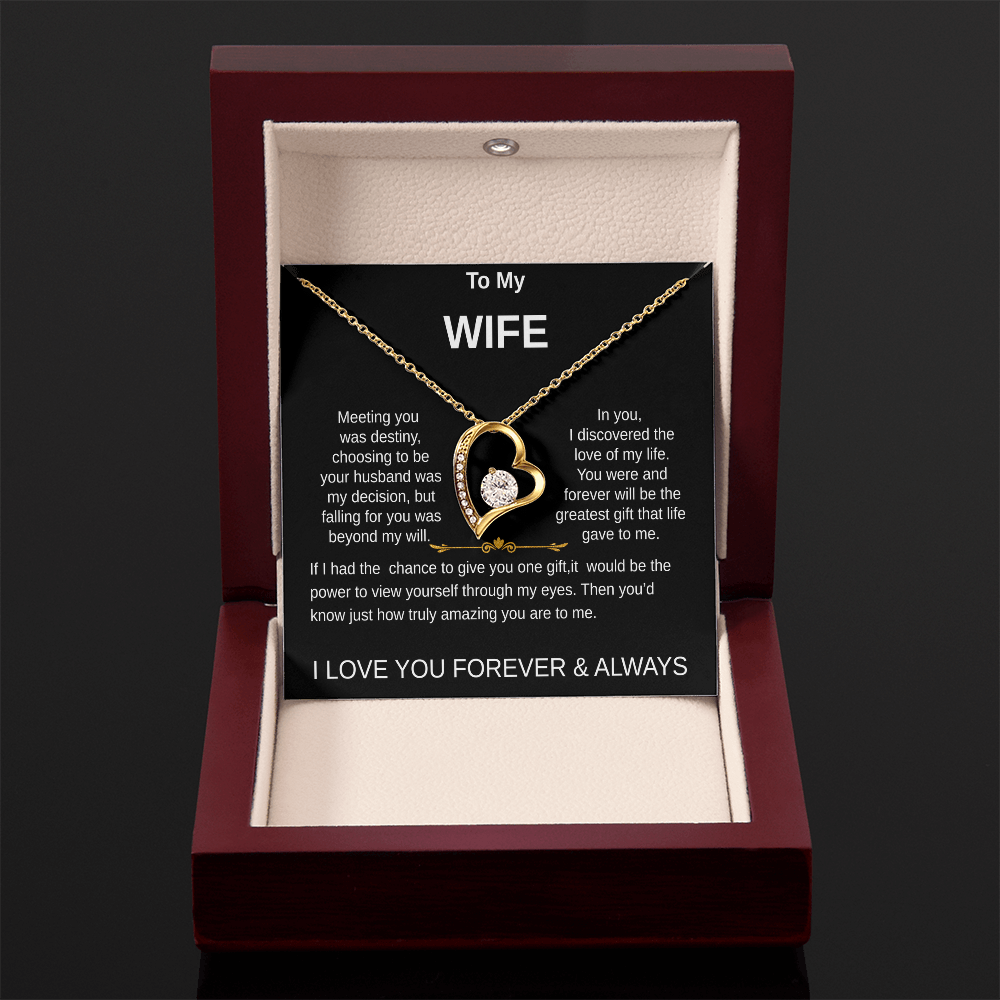 To My Wife Necklace