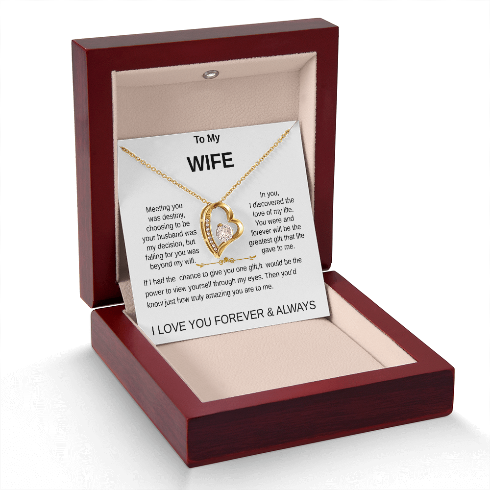 To My Wife Necklace/Love Of My Life