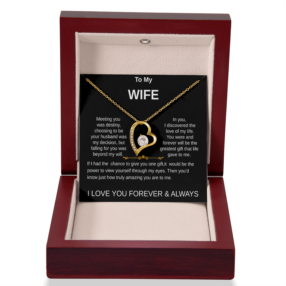 To My Wife Necklace