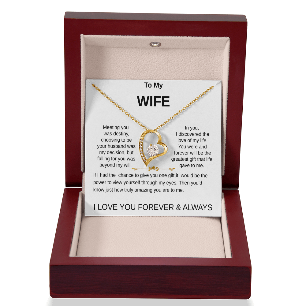 To My Wife Necklace/Love Of My Life