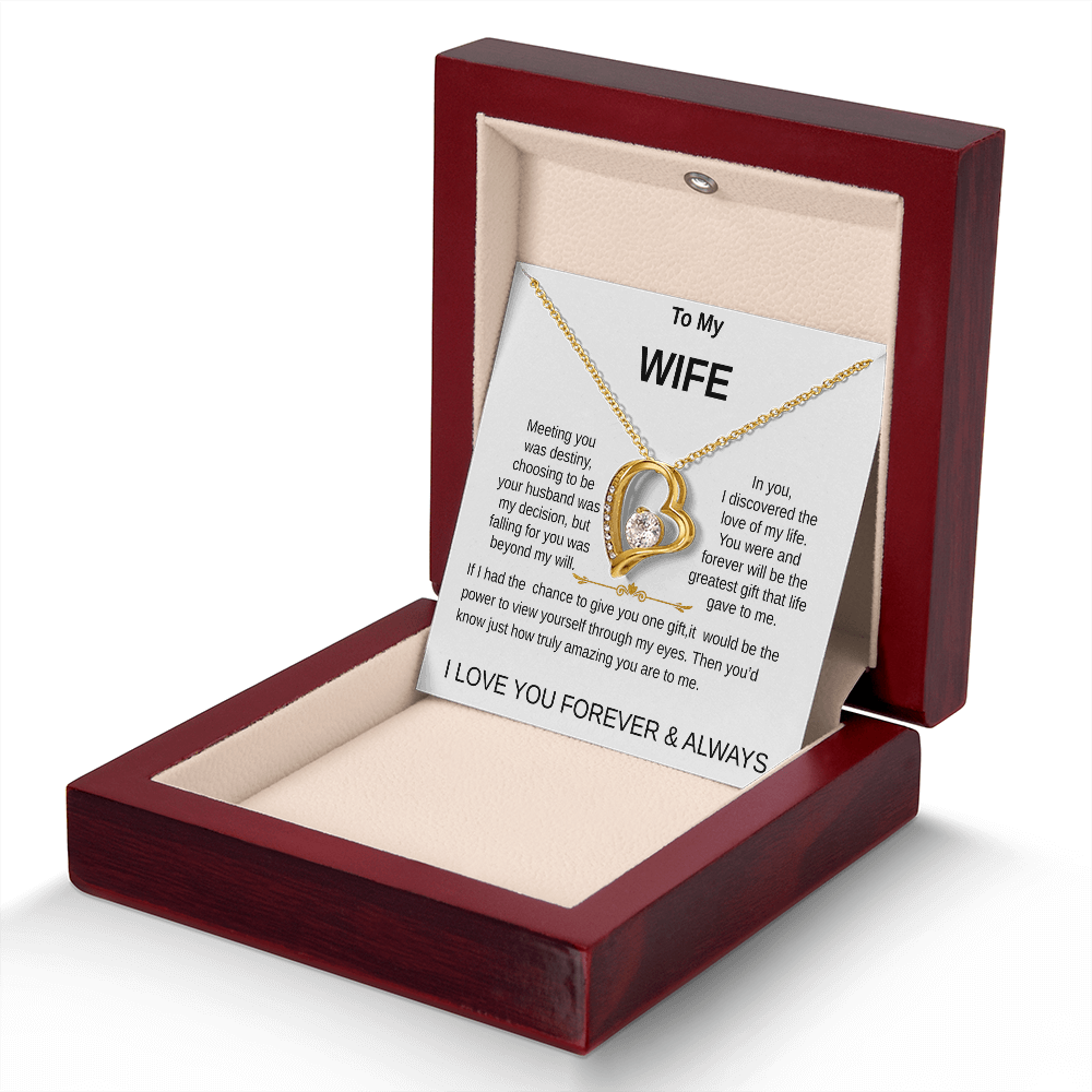 To My Wife Necklace/Love Of My Life