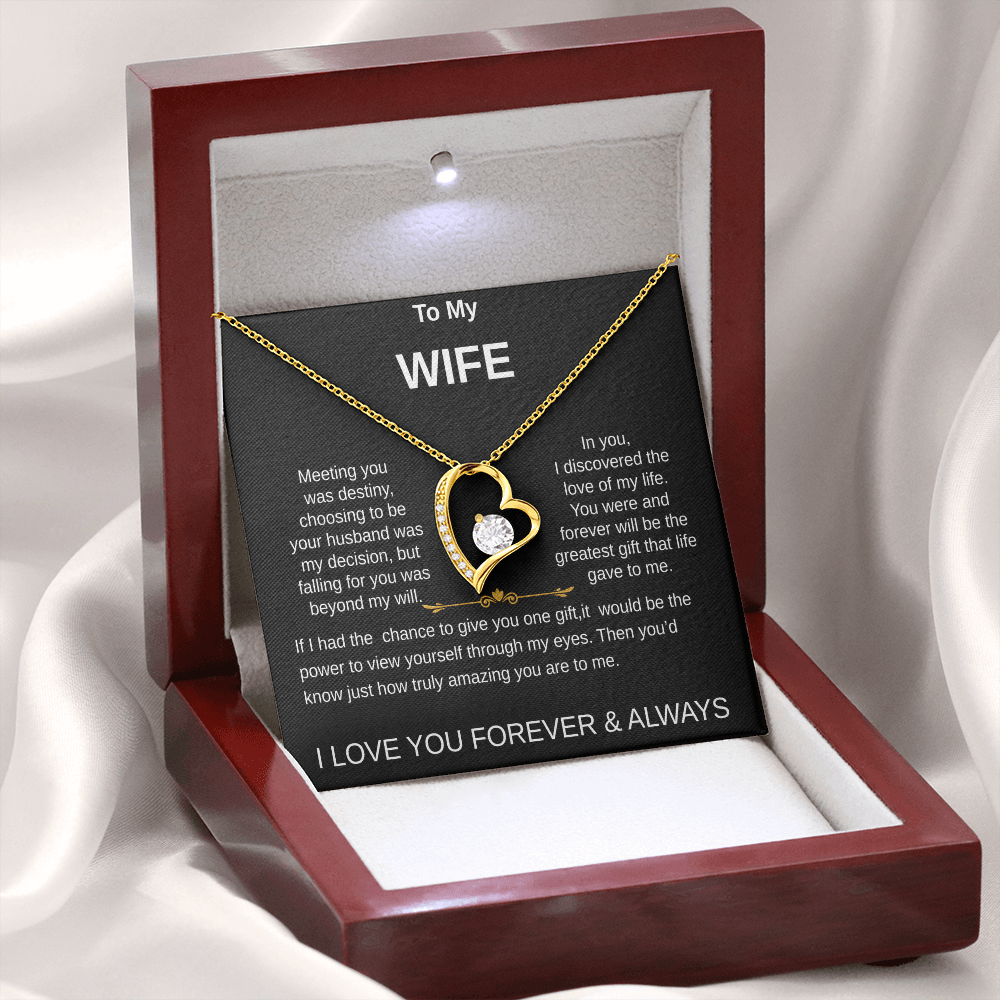 To My Wife Necklace