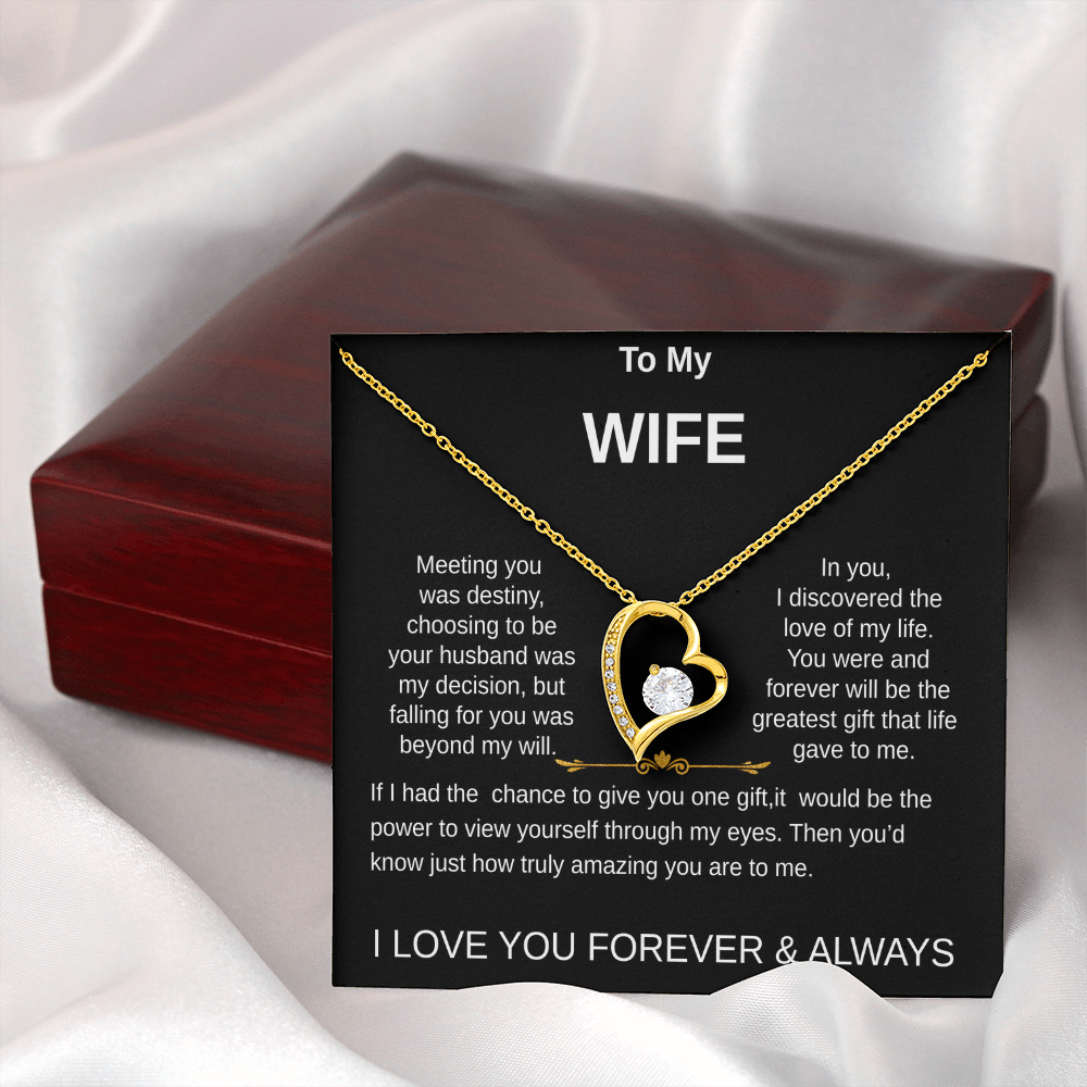 To My Wife Necklace